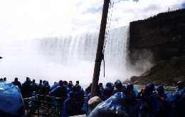 Canadian Side of Horseshoe Falls from Maid of the Mist