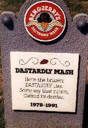 Dastardly Mash, we hardly knew ye...